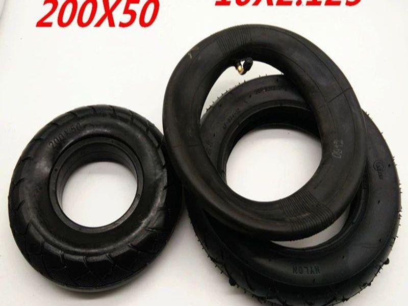10인치 10x2.50(60 85-6) 전동킥보드 타이어 200x50 공기압 외부 +내부 세트