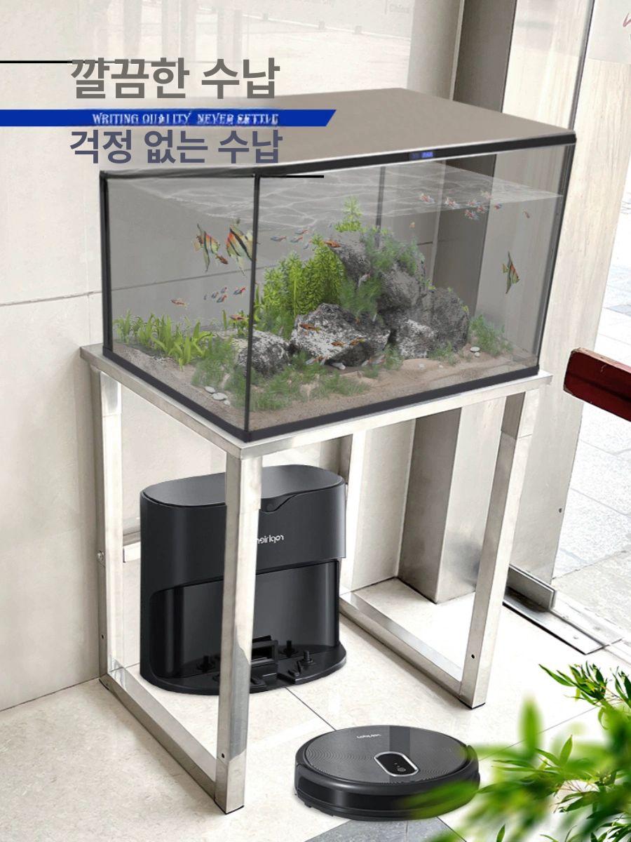 스텐 테이블 스테인레스 음식점 작업대 고기집 철제 사각 식탁테이블 작업용테이블 길이 50 35 70 - 상세 이미지 4