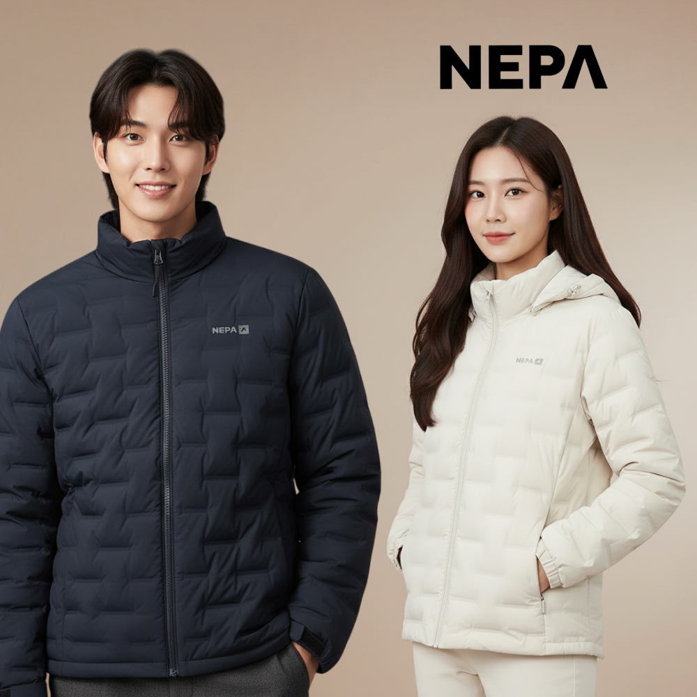 네파 경량패딩 구스 다운 거위털 자켓 남성 여성 역시즌