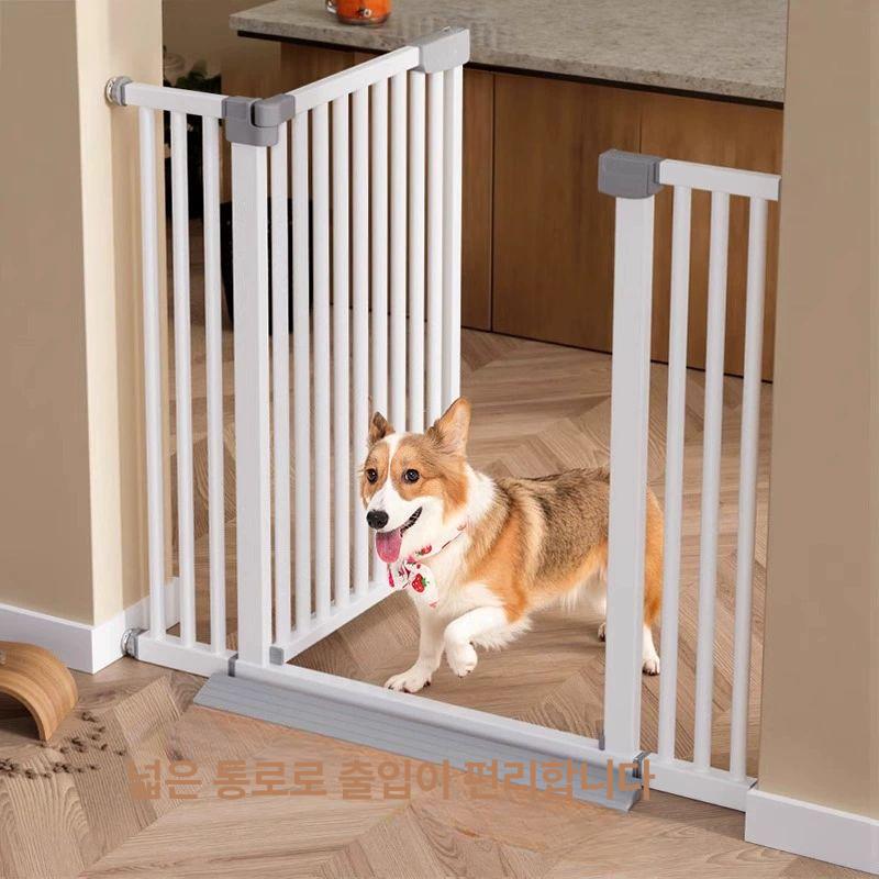 반려견 펜스 울타리 애견 펫룸 휀스 가림막 강아지 문 폭 67-70cm 높이 80cm - 상세 이미지 5
