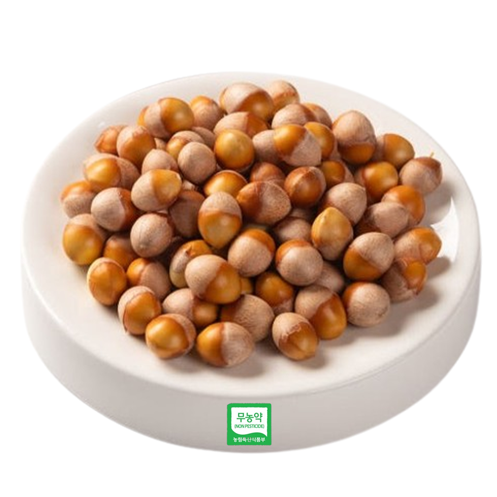 [팔톤상회] 무농약 인증 토종 은행 (껍질 깐 은행) 중과 500g, 1개 - 상세 이미지 2