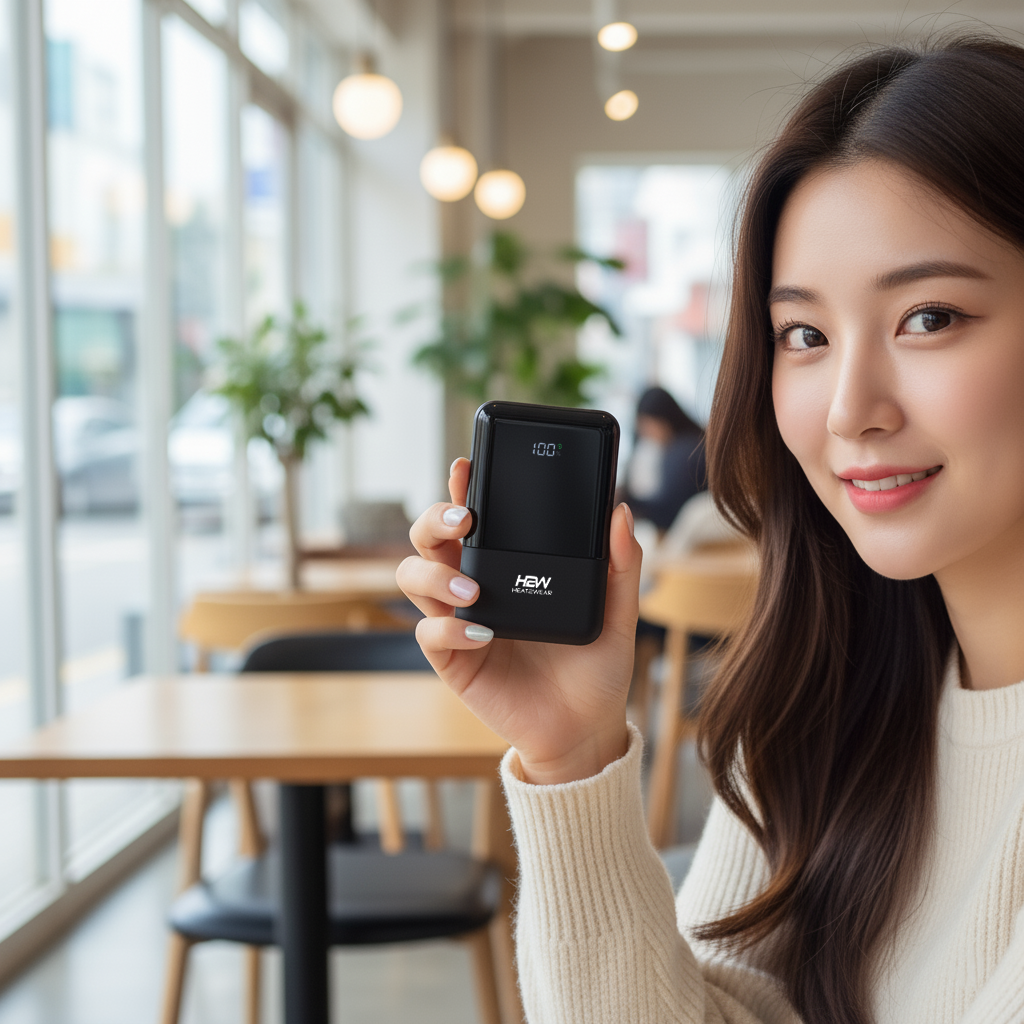 휴대폰 고속 충전 보조배터리 10000mAh LCD 가벼운 미니 소형 경량 KC안전확인 - 상세 이미지 2
