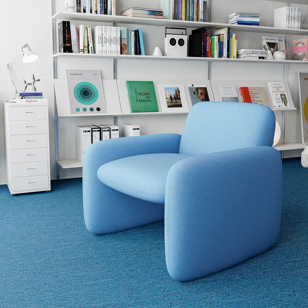 16피스 YSF 세미 부클레 1인 소파 암체어 방수 발수 구름 카페 라운지 안락 의자