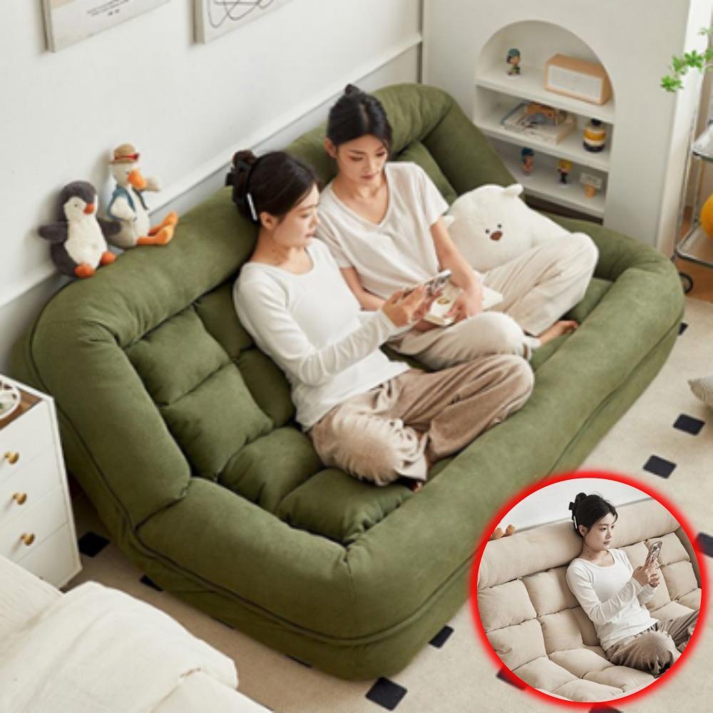 2인용 접는 소파 자취 접는 침대 쇼파 150cm