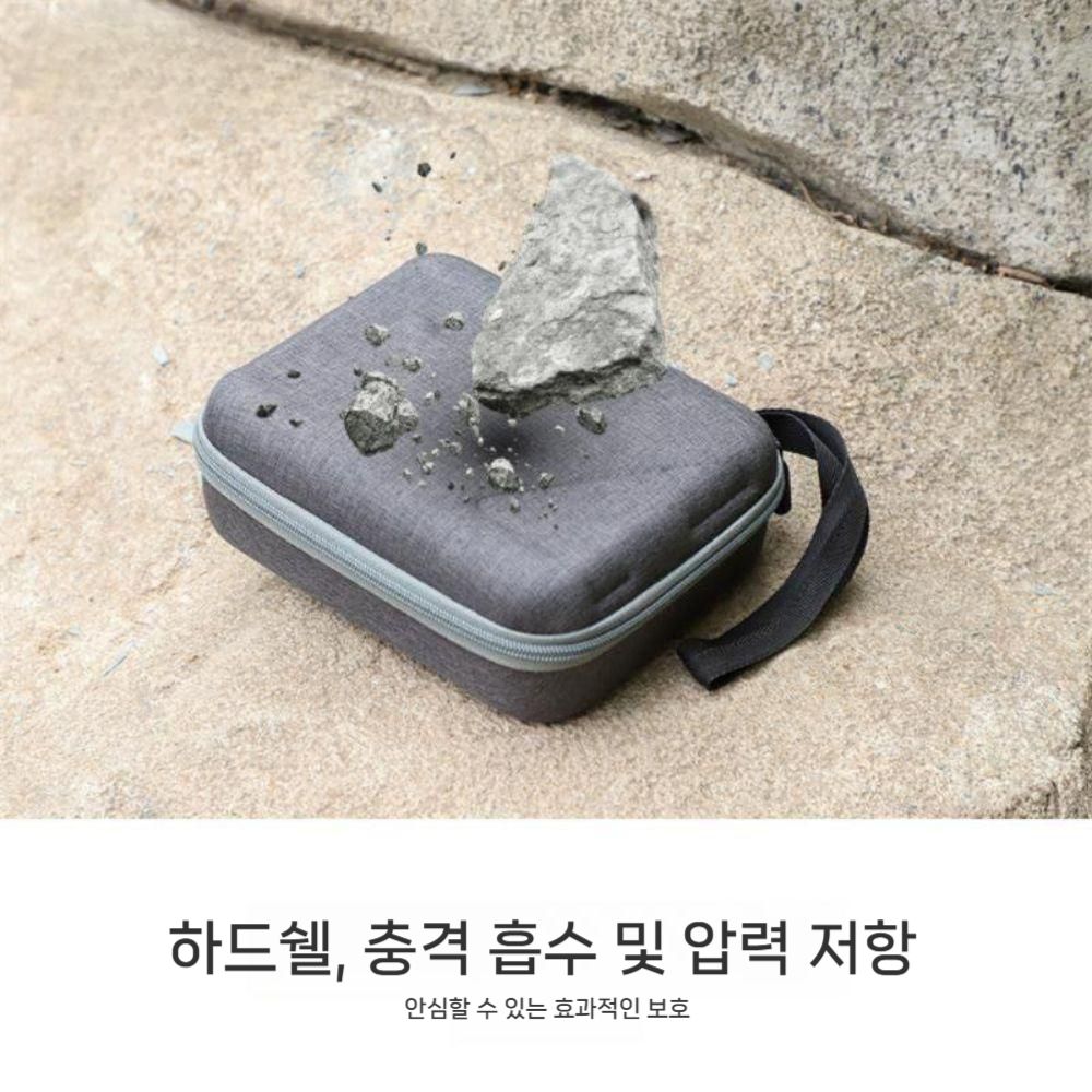 인스타360 고울트라 악세사리 수납 가방 핸드백 방수 벨벳 보호 케이스 파우치 - 상세 이미지 4