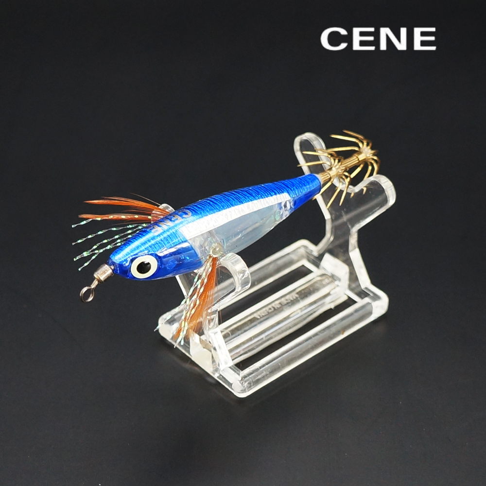 세네 에기 조타 프리즘 쭈꾸미 갑오징어 JOTA 90 레드, 6cm - 상세 이미지 4