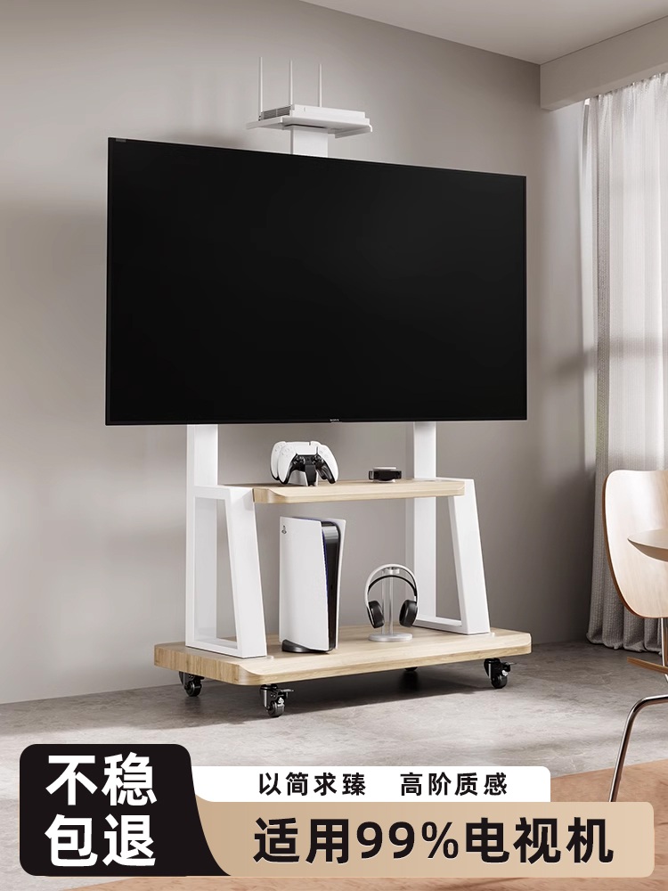티비거치대 스탠드 받침대 이젤형 이동형 거치대 티비 브라켓 대형 - 상세 이미지 2