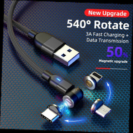 스마트폰 충전선 마그네틱 연결 멀티 호환 전력 공급 빠른