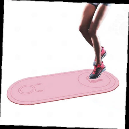 실내 줄넘기 매트 층간 소음 방지 필라테스 요가 운동 조용한