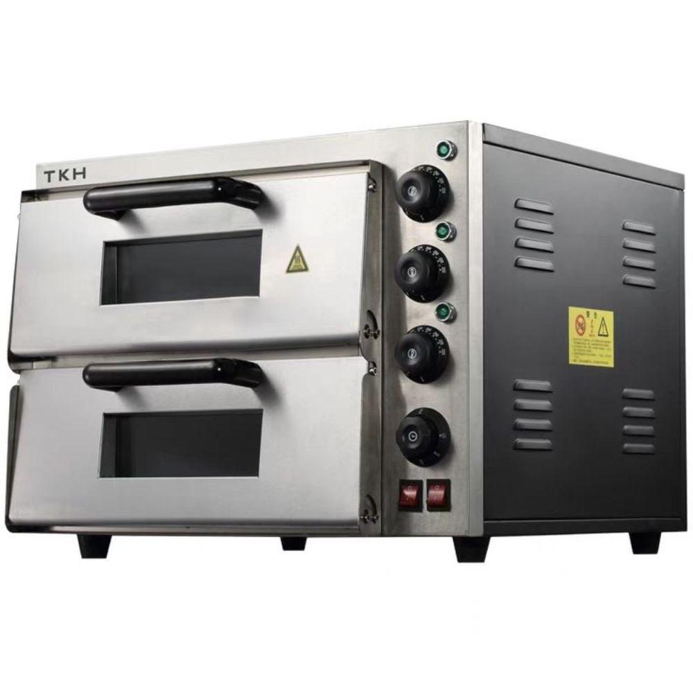 데크 오븐 홈 피자 베이킹 제조기 제빵 제과 2층 기계형 4500W - 상품 이미지