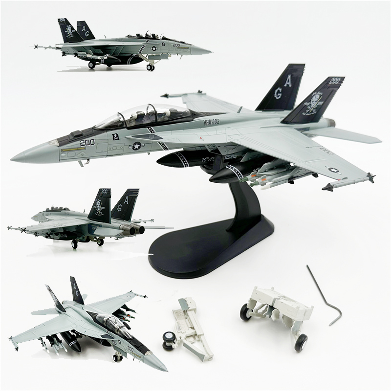 전투기 모형 1/72 F-14B 합금 미해군 Tomcat 비행기 단일 항목 - 상품 이미지