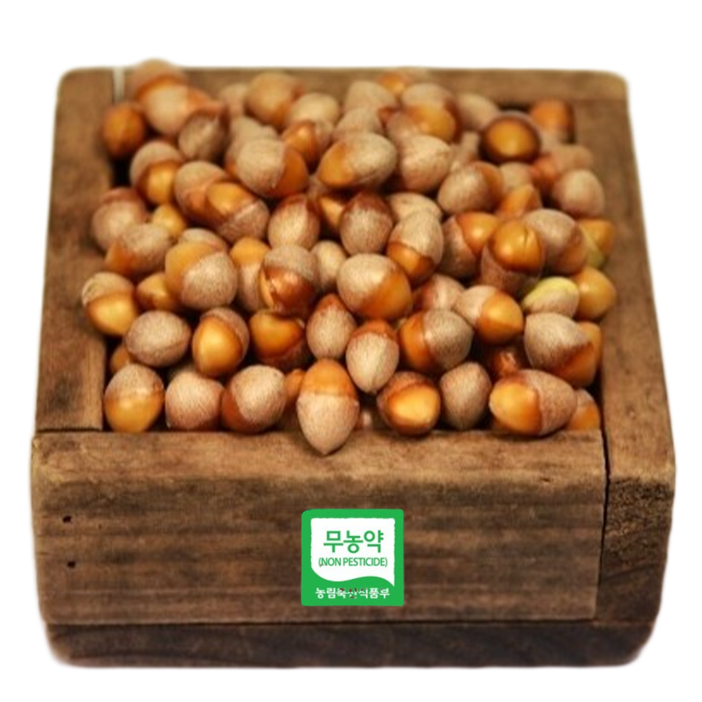[팔톤상회] 무농약 인증 토종 은행 (껍질 깐 은행) 중과 500g, 1개 - 상세 이미지 5