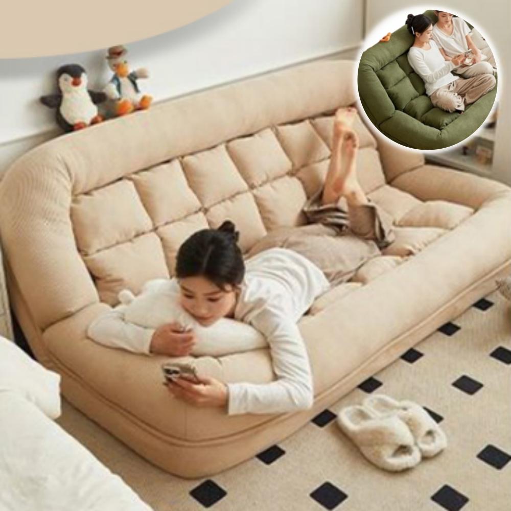 2인용 접는 소파 자취 접는 침대 쇼파 120cm