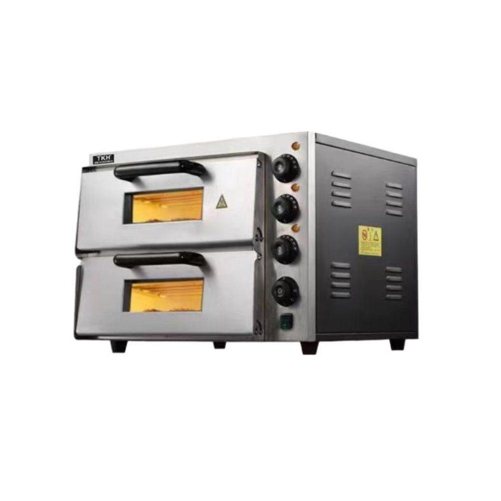 데크 오븐 홈 피자 베이킹 제조기 제빵 제과 2층 기계형 4500W - 상세 이미지 2