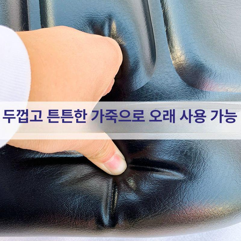 지게차의자 전동 두산 시트 좌석 부품 완충 전차종 체크무늬 390x380 - 상세 이미지 2