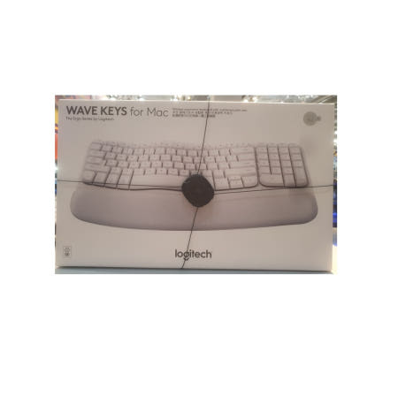 [로지텍] Wave Keys for Mac 멤브레인 인체공학 무선 키보드 GD [로지텍 코리아 정품]