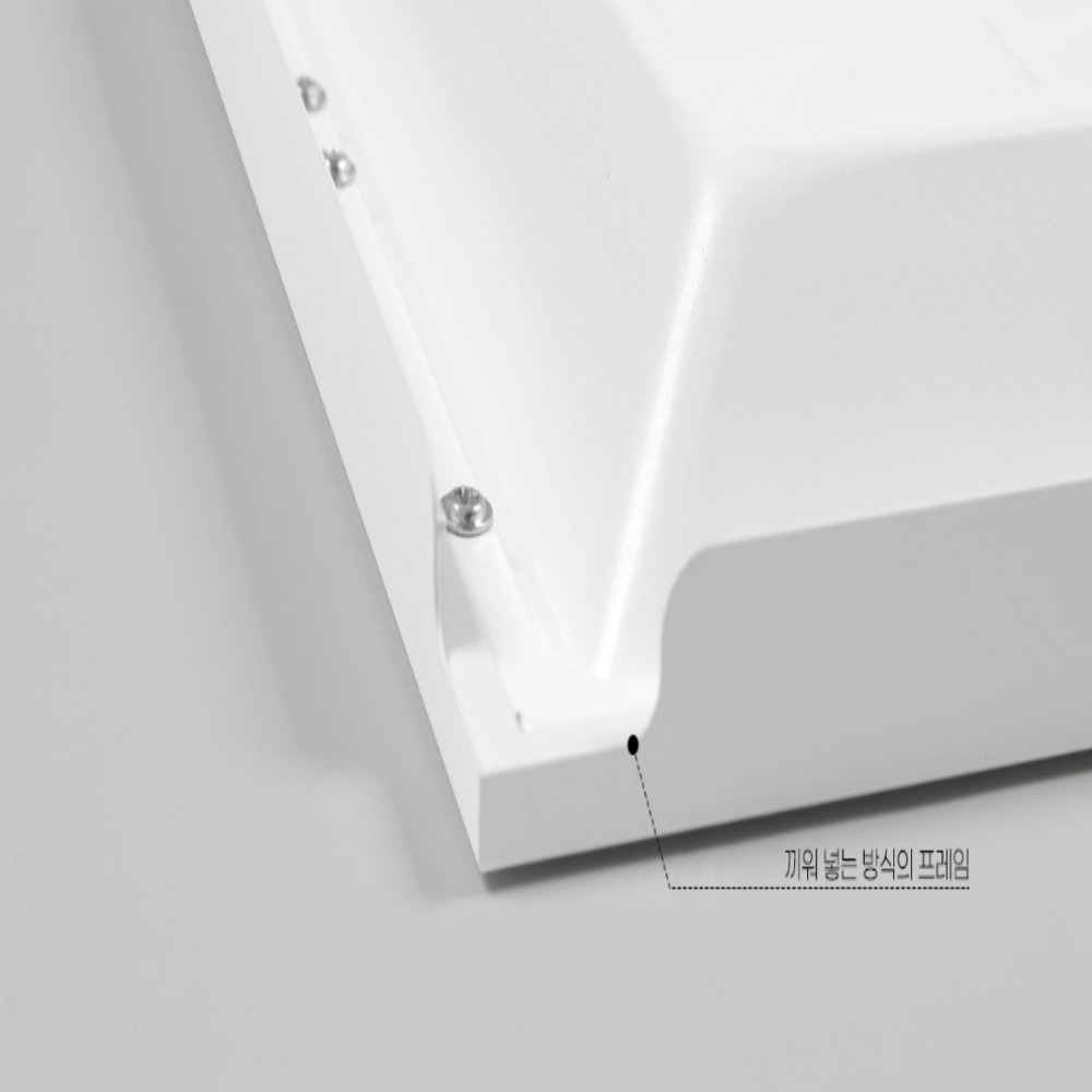 600X600 LED 고효율 T바 사각 매입 평판 엣지 조명 등 50W, 주광색