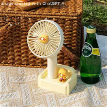 [카카오프렌즈]카카오프렌즈 릴렉싱 소파 휴대용 선풍기 춘식이 /라이언/어피치