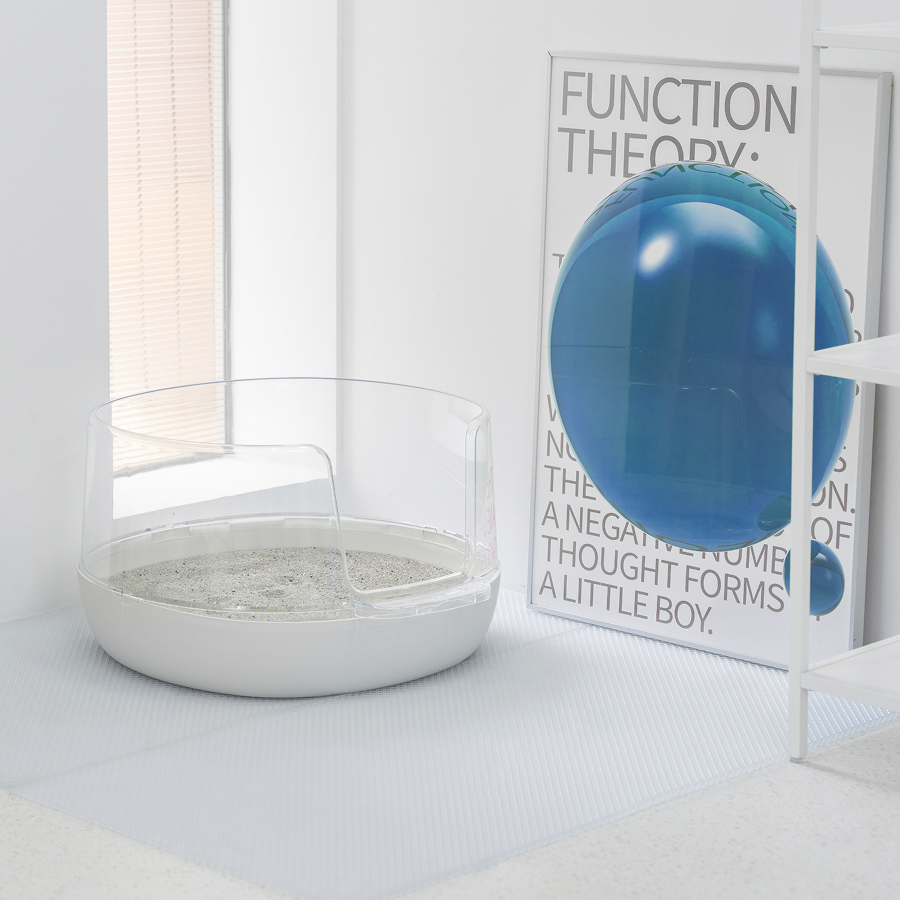 냥쌤 캐치 고양이 모래 매트 화장실 사막화방지 발판 패드 대형