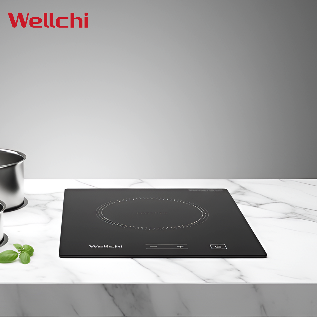 업소용인덕션 1구 웰치 빌트인 매립형 샤브 식탁용 테이블 1인 전기레인지 가정 1.2KW
