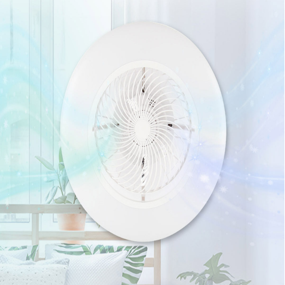 리모컨방등 LED 원형 실링팬 안 방등 50W, 주광색주백색전구색