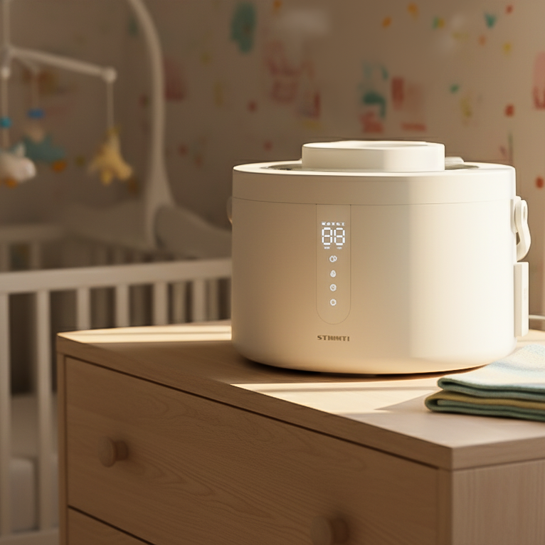 슈팀트 가열식 가습기 스텐 신생아 아기 스팀 가습기