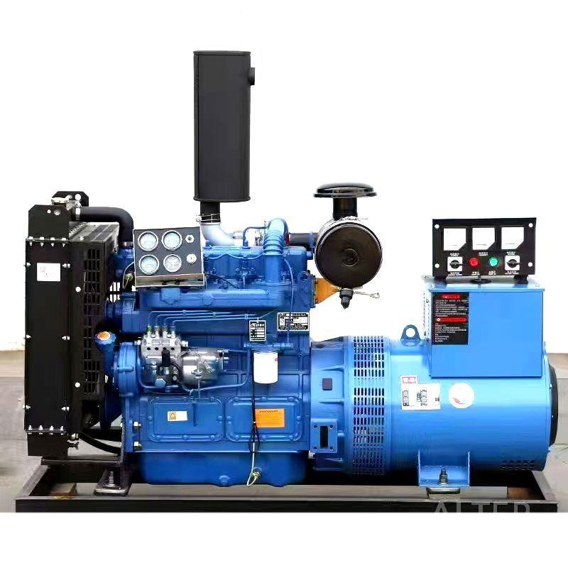 디젤 발전기 산업용 전력 공장 30kW 다중 실린더+스타트 배터리 - 상세 이미지 3
