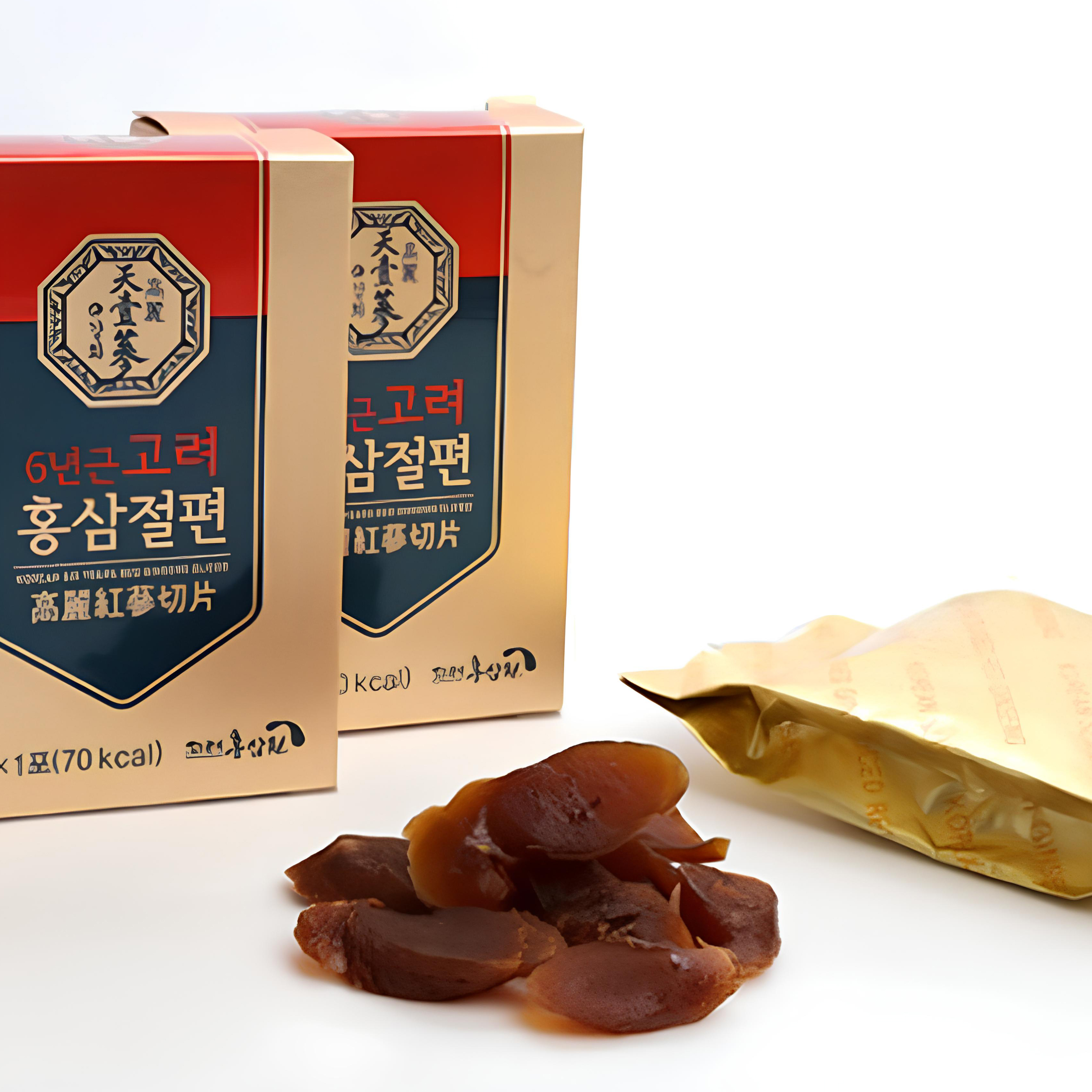 [프리미엄] 고려홍삼원 6년근 고려홍삼절편 선물세트 20g x 10팩 제품 이미지