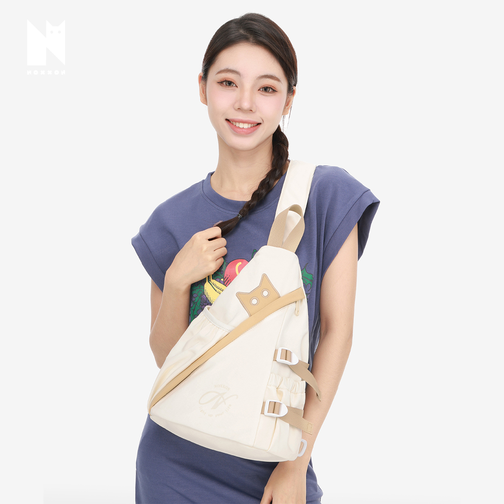 NOXXON(녹손) 레이지 슬라이싱 슬링백(Lazy Slicing Sling Bag) - 상품 이미지