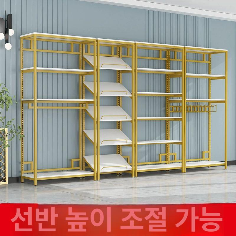 매장 이불진열장 높이 디스플레이 이불 패브릭 가게 업소용 진열대 전시 선반 길이폭 장식장 캐비닛 포함 80Lx45Wx240H B - 상세 이미지 2