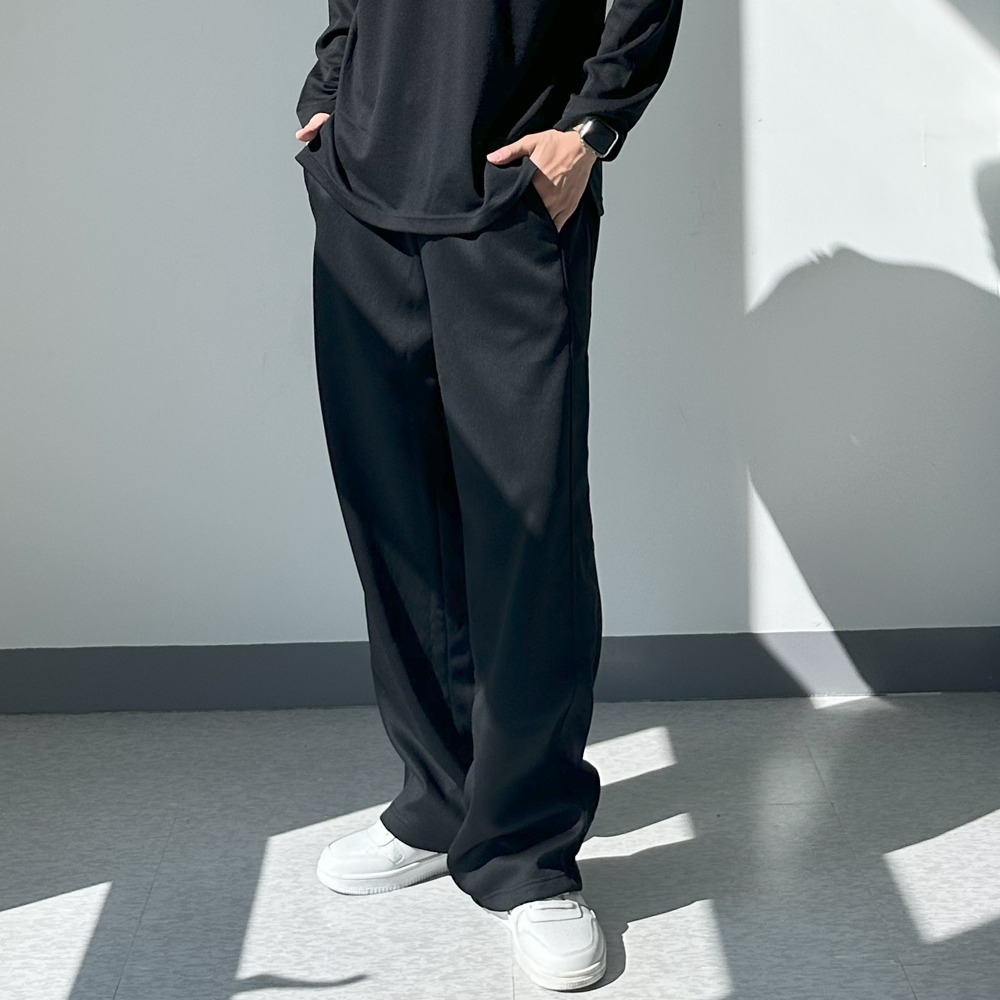 남자 바지 트레이닝 벌룬 팬츠 9부 10부 바지 남자와이드팬츠 - 상세 이미지 3
