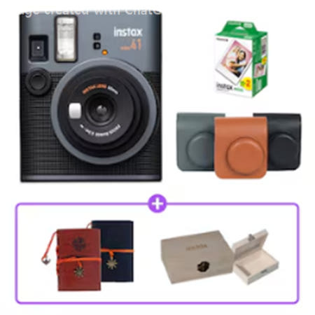 [한국후지필름] 정품 인스탁스 미니41 즉석카메라 선물세트 / 미니40 후속