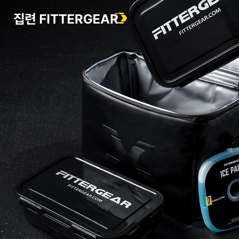 헬스 식단가방 보디빌딩 식단 소풍 보냉 런치백 바디프로필 보온 다이어트 주머니 가방 아미그린 - 상세 이미지 4