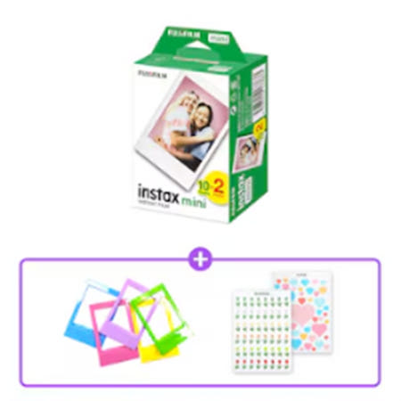 [한국후지필름] 인스탁스 미니필름 20장 베네피아 기획세트