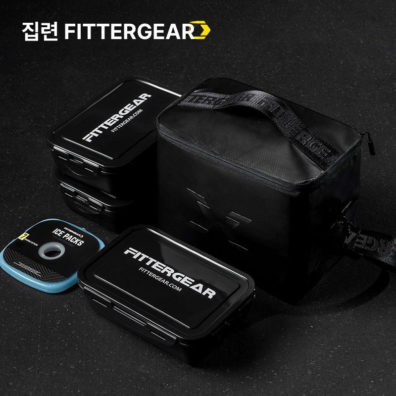 헬스 식단가방 보디빌딩 식단 소풍 보냉 런치백 바디프로필 보온 다이어트 주머니 가방 아미그린 - 상세 이미지 3