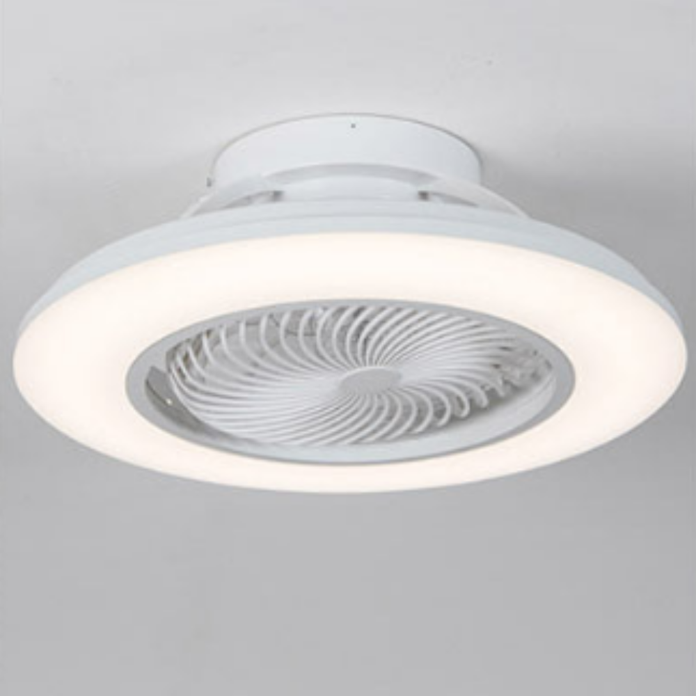 리모컨방등 LED 원형 실링팬 안 방등 50W, 주광색주백색전구색