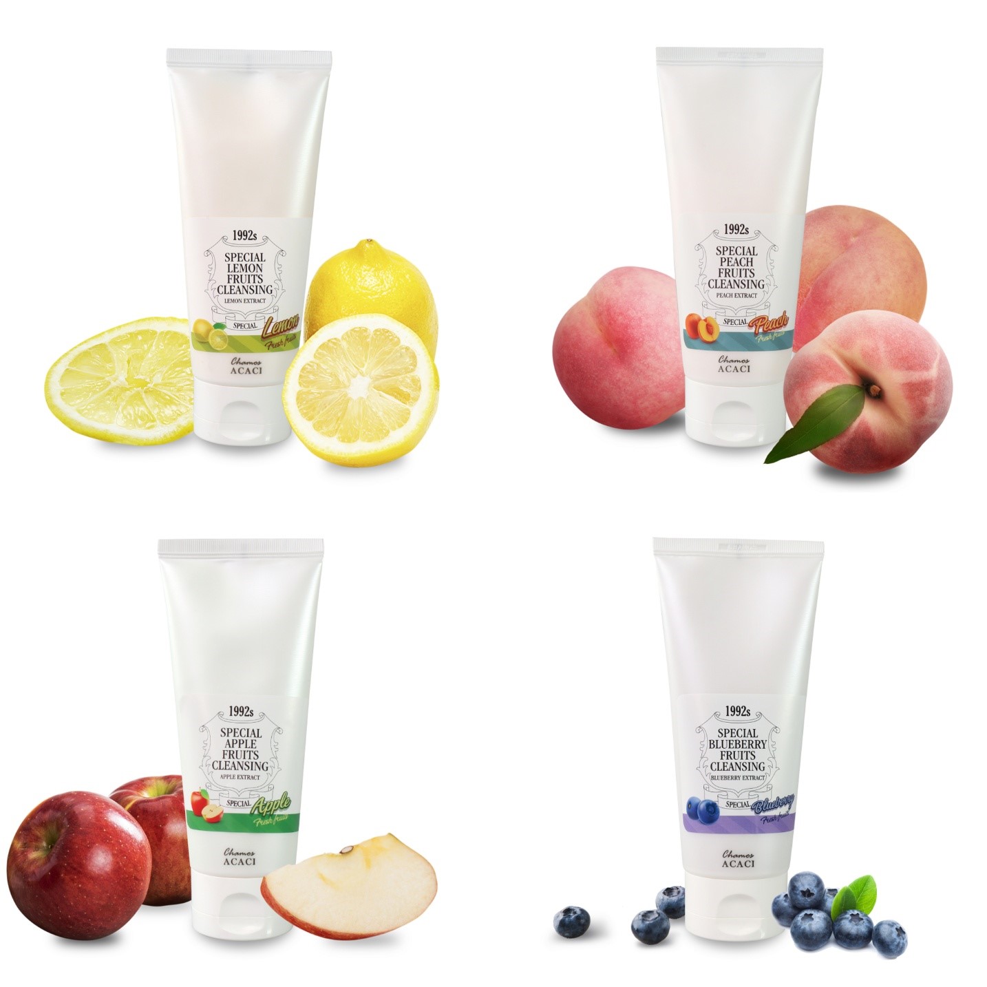 1+1 스페셜 후르츠 클렌징 폼 125ml 풍성한 거품 모공 각질 노폐물 관리 세안제 - 상세 이미지 2