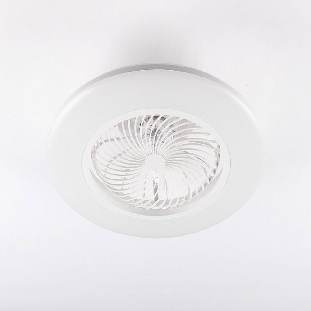 리모컨방등 LED 원형 실링팬 안 방등 50W, 주광색주백색전구색