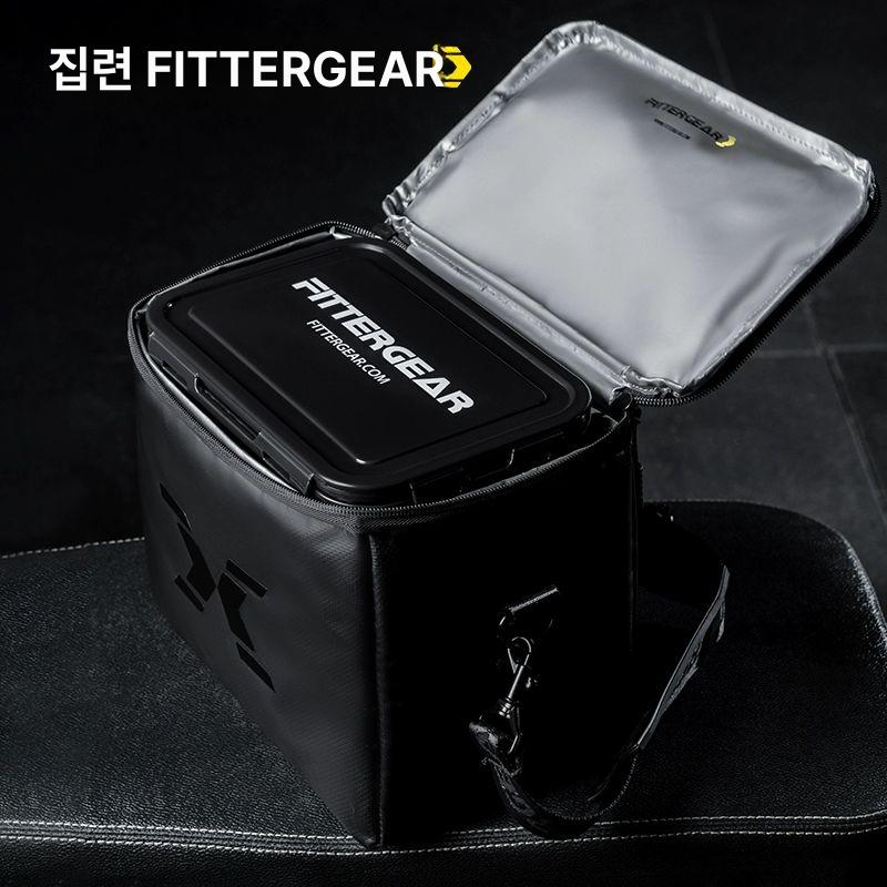 헬스 식단가방 보디빌딩 식단 소풍 보냉 런치백 바디프로필 보온 다이어트 주머니 가방 아미그린 - 상세 이미지 5