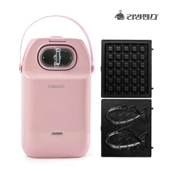 미니 와플 메이커 양면 타이머 소형 가정용붕어빵기계 디저트