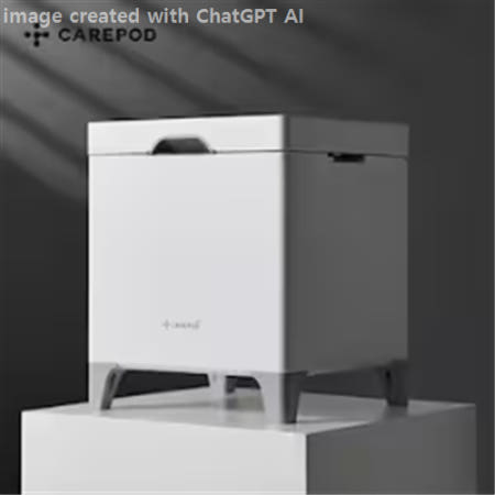 [케어팟] 저온가열 UVC 99.9% 살균 스테인리스 가습기 큐브 X60