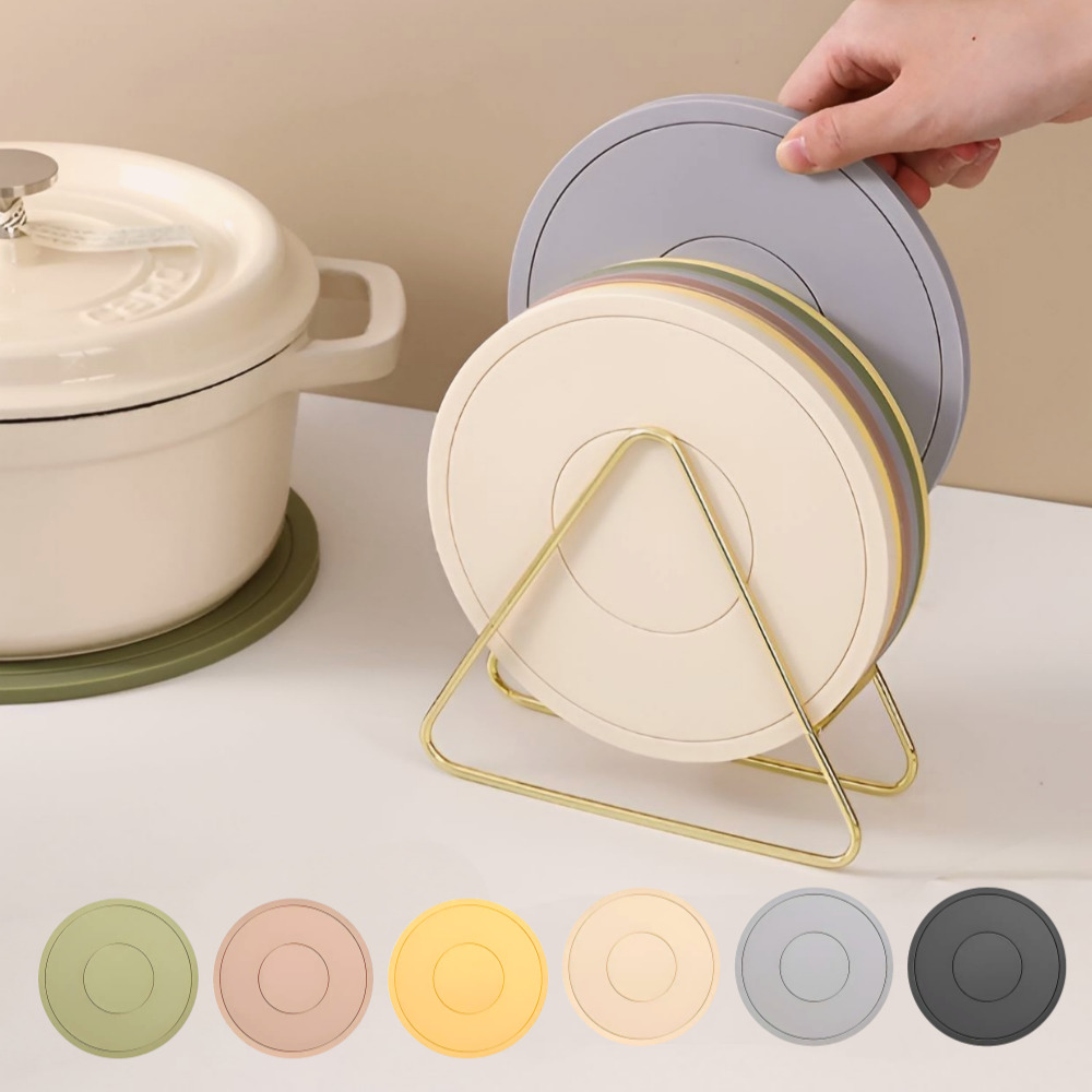 데이로이 실리콘 냄비받침 주방 냄비받침대 뚝배기 깔개