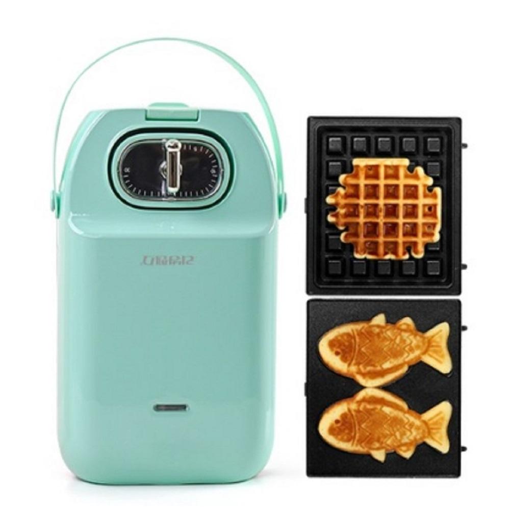 미니와플기계 소형 머신 간식메이커 가정용붕어빵메이커