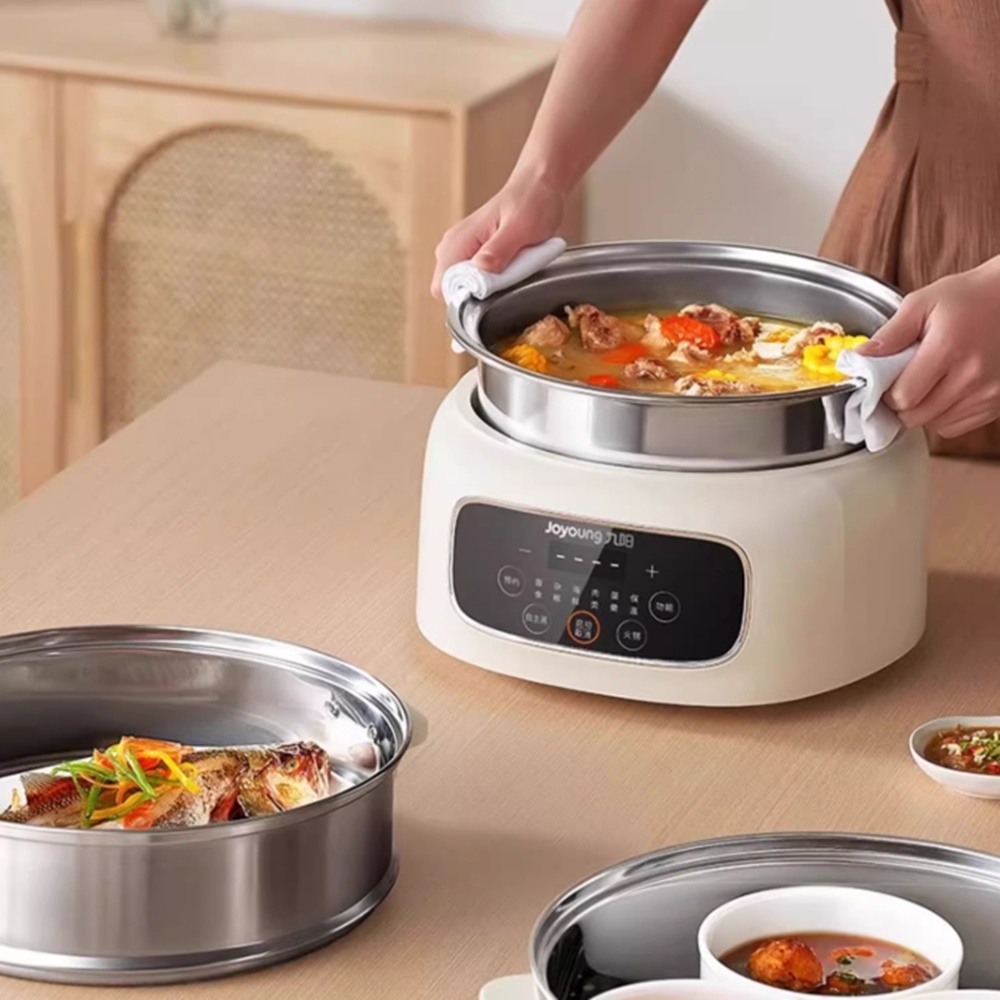조영 전기 찜기 가정용 찜통 냄비 스팀 스튜 GZ581 : 이코노스토어
