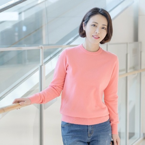 엄마옷 조이마담 T50393 스프링 니트 티셔츠 중년여성의류 - 메인 이미지