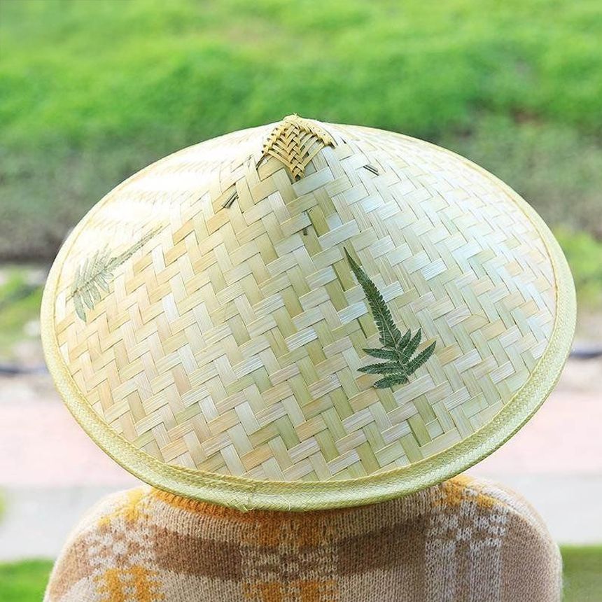베트남 모자 여름 농부 갓모자 삿갓 자외선 할머니 농사 - 상품 이미지