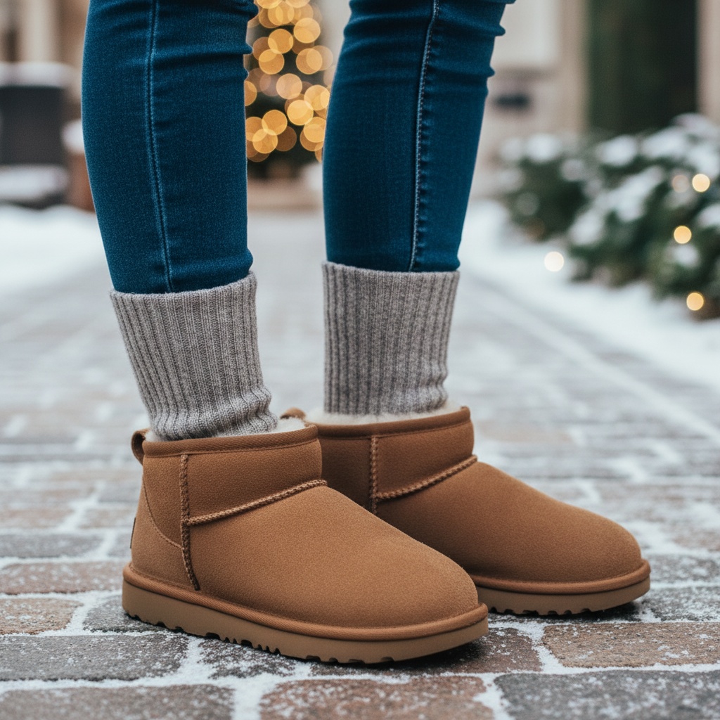 미국 어그 울트라 미니 부츠 타스만 디스케트 체스트넛 1130750K