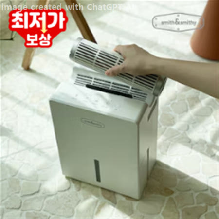 [7/22~순차출고] 스미스앤스미시 더블 미니제습기 2in1 투인원 SNS-DHW5 원룸 화장실제습기 휴대용 옷장 신발장제습제