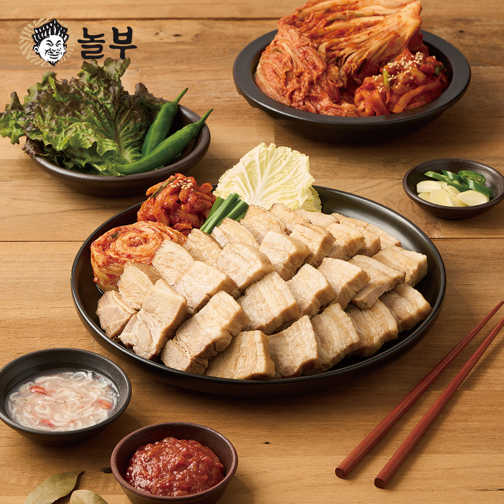 [99eats x 놀부네] 김장하는날 통삼겹보쌈 270g - 상품 이미지