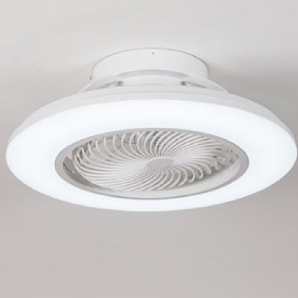 리모컨방등 LED 원형 실링팬 안 방등 50W, 주광색주백색전구색